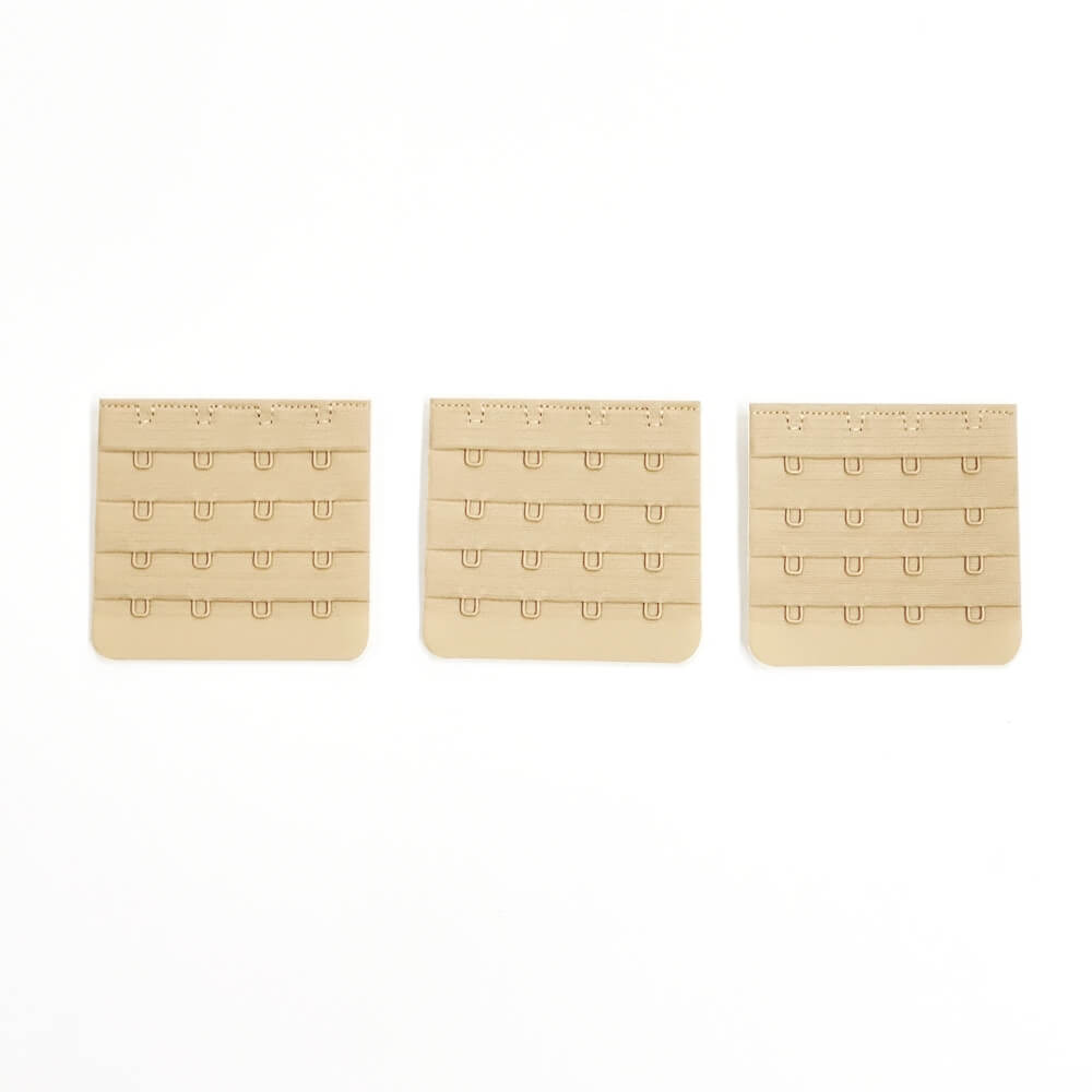 3-Pack Triple Hook Bra Extenders